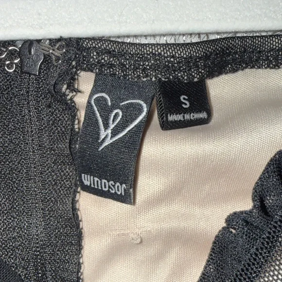 Windsor Black Ruched Mini Dress - Picture 4 of 5